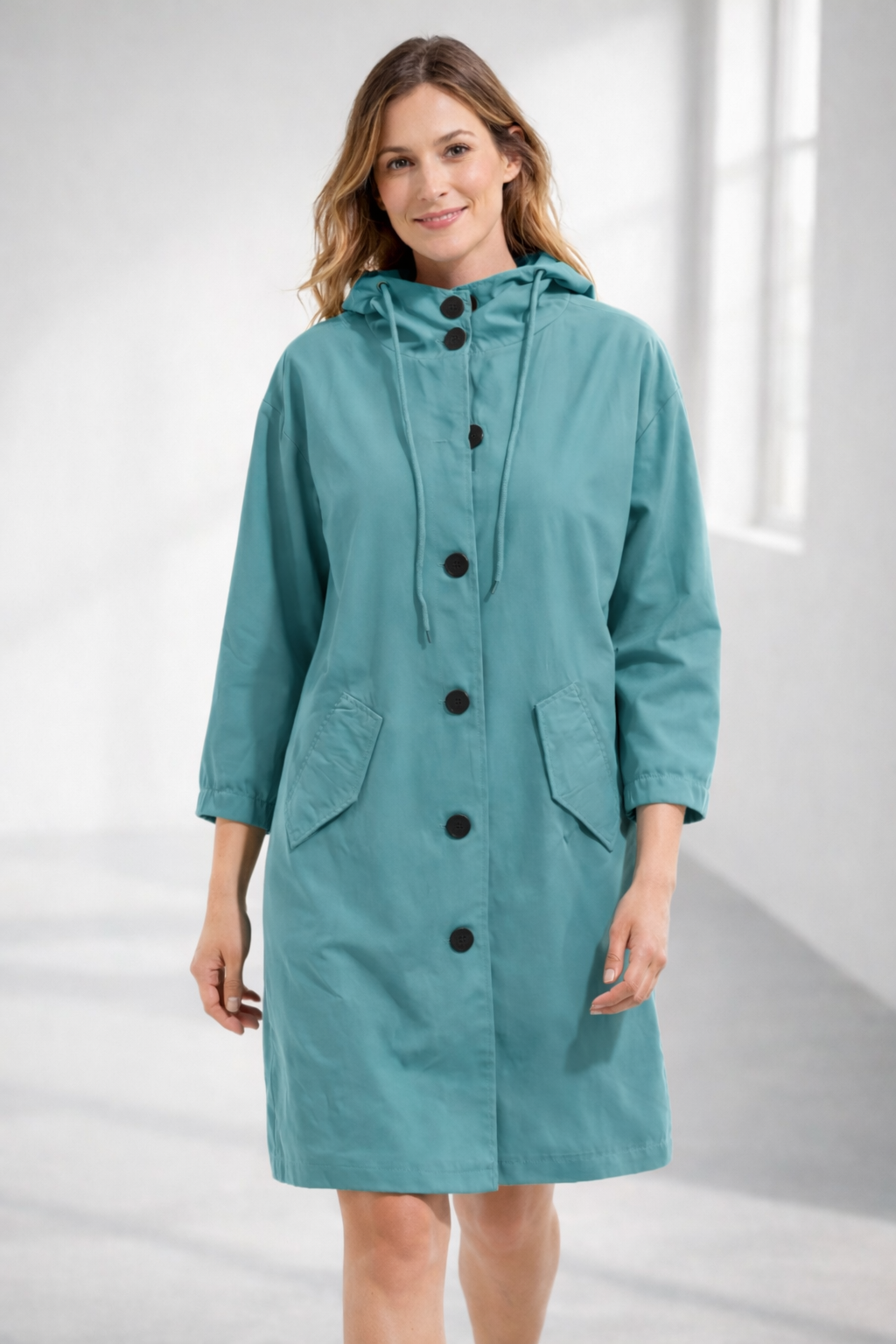Van Dal | Mid-Length Casual Hooded Jast