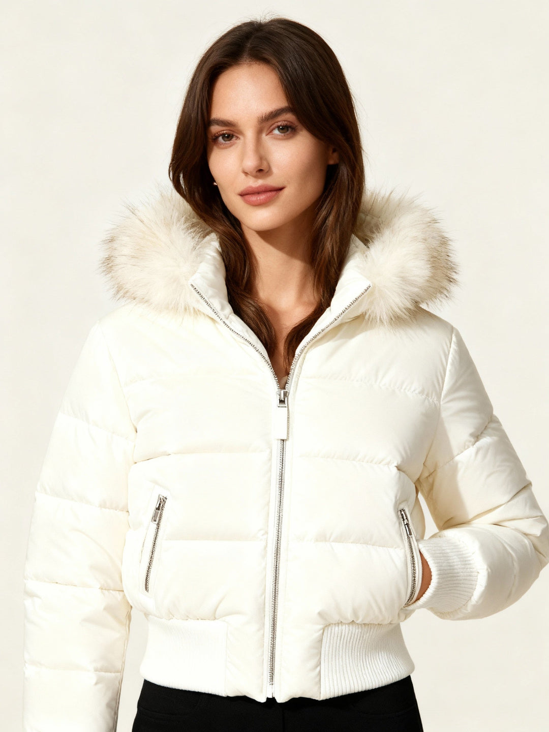 Van Dal | Dames Puffer Jast met Neppelzen Kap