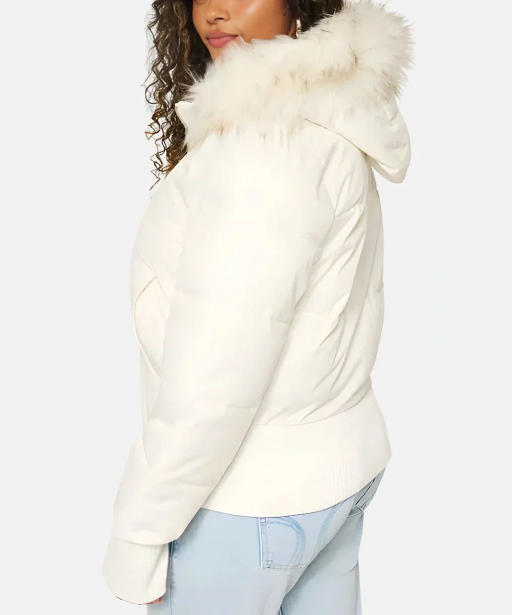 Van Dal | Dames Puffer Jast met Neppelzen Kap