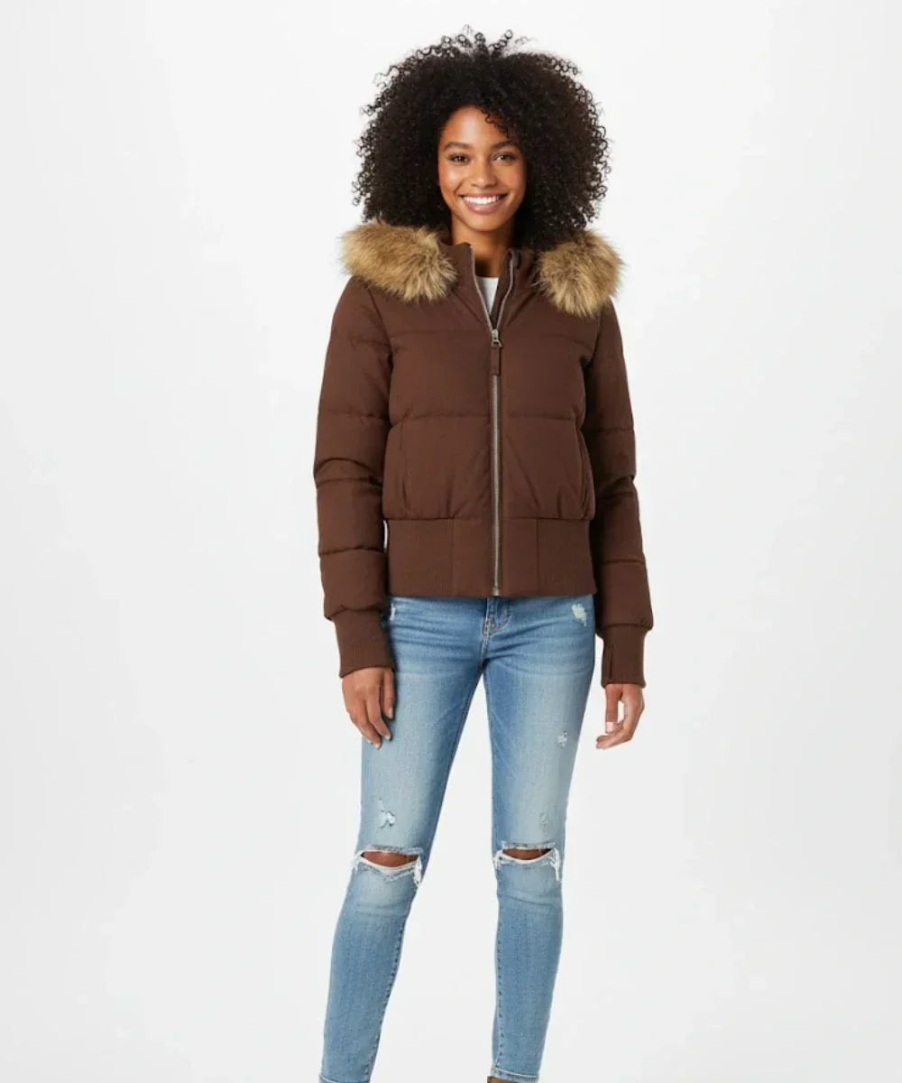 Van Dal | Dames Puffer Jast met Neppelzen Kap