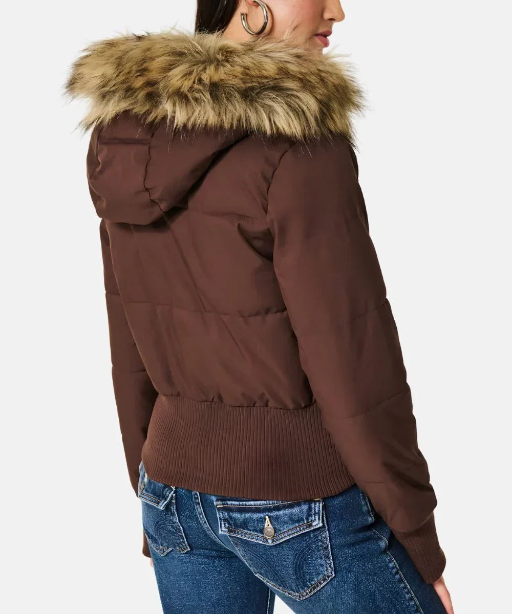 Van Dal | Dames Puffer Jast met Neppelzen Kap