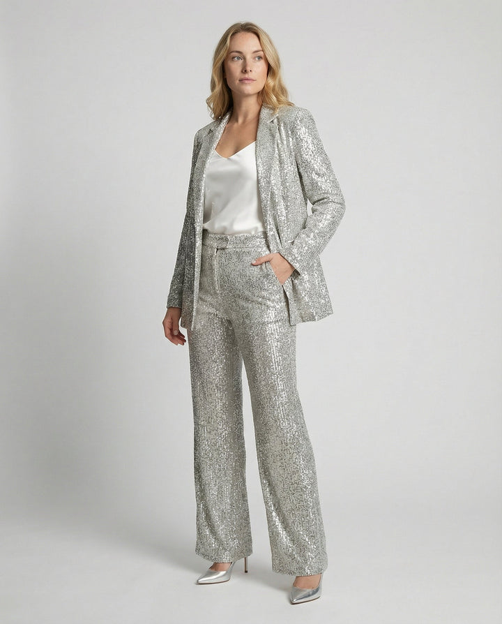 Van Dal | Vrouwen Glamoureuze Pailletten Jumpsuit