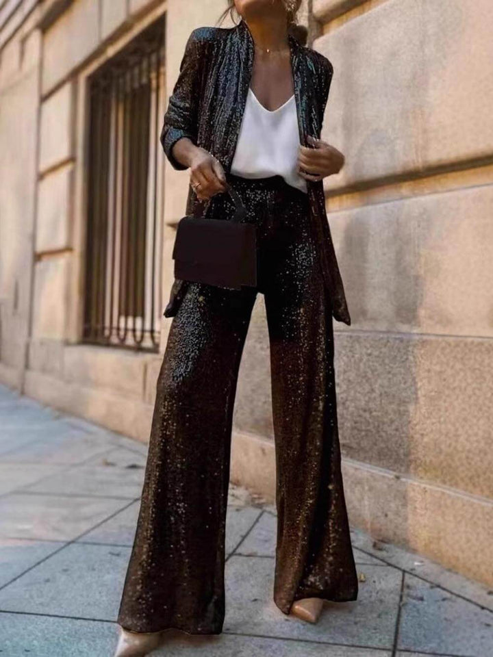 Van Dal | Vrouwen Glamoureuze Pailletten Jumpsuit