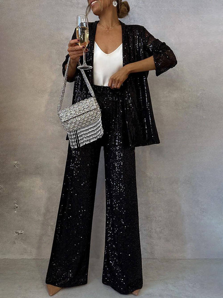 Van Dal | Vrouwen Glamoureuze Pailletten Jumpsuit