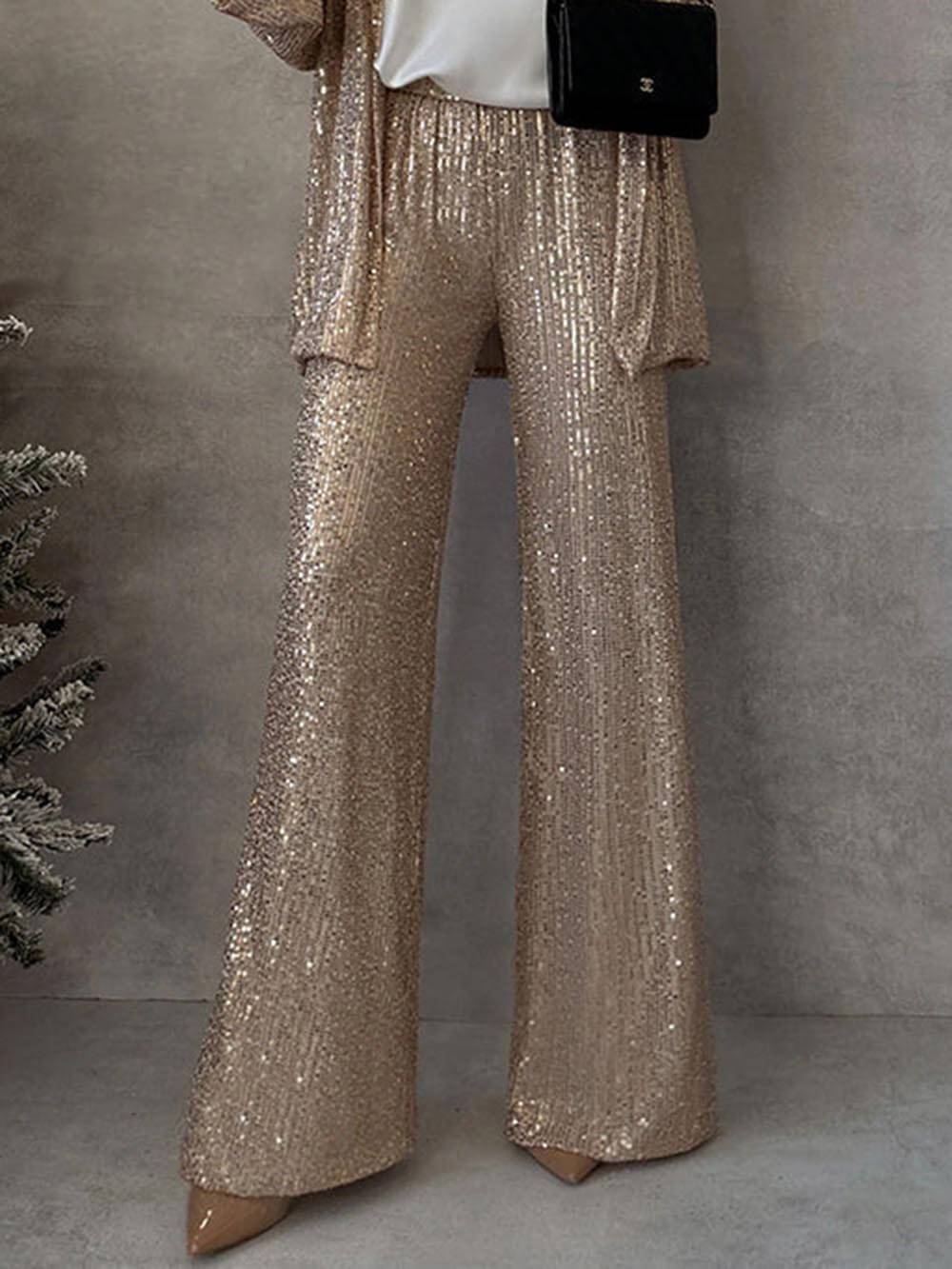 Van Dal | Vrouwen Glamoureuze Pailletten Jumpsuit