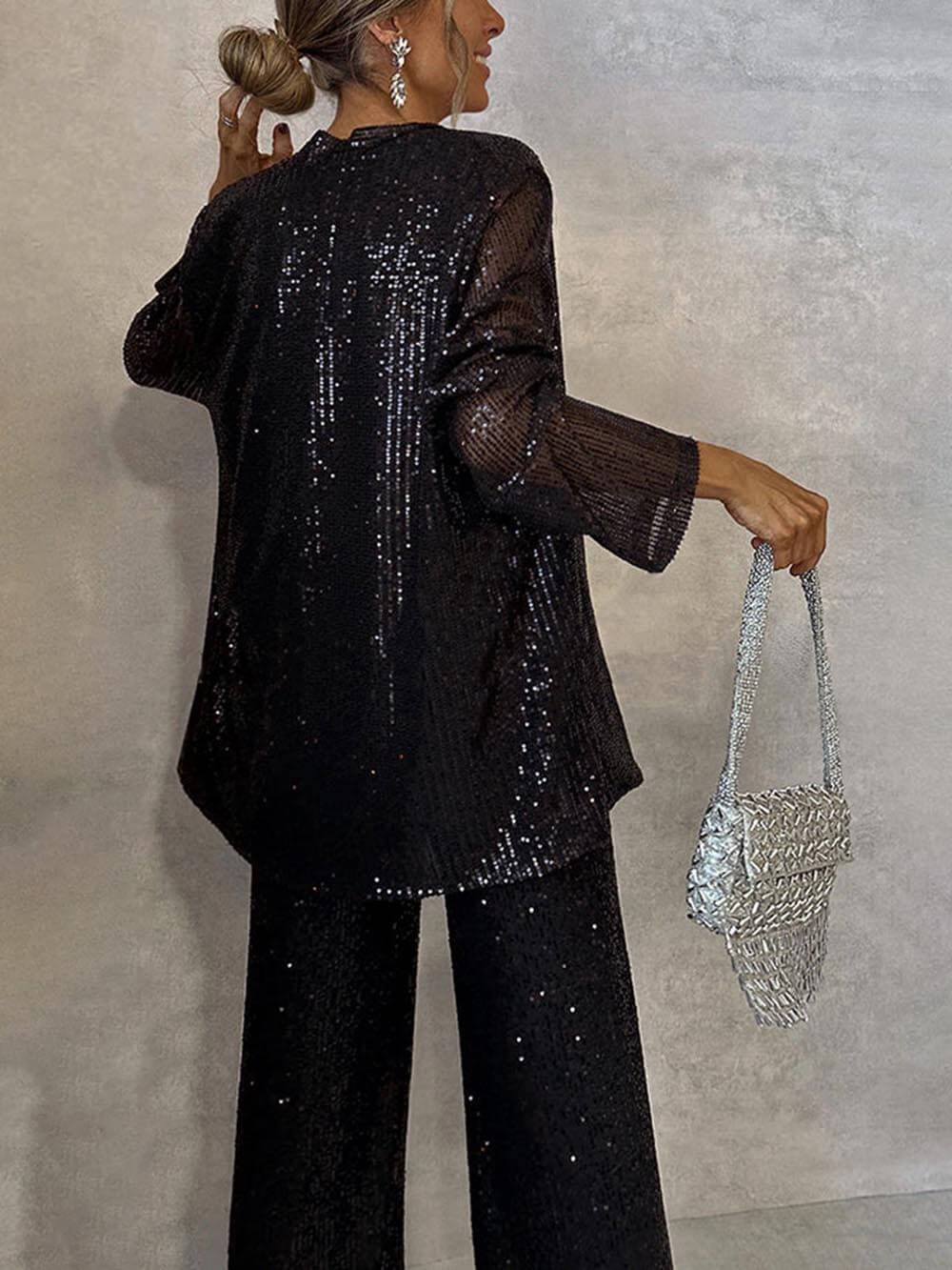 Van Dal | Vrouwen Glamoureuze Pailletten Jumpsuit