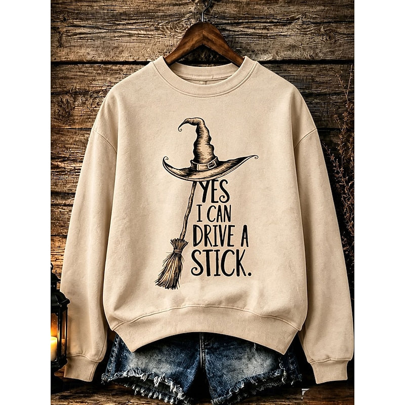 Quinn | Halloween Heks Graphic Sweatshirt